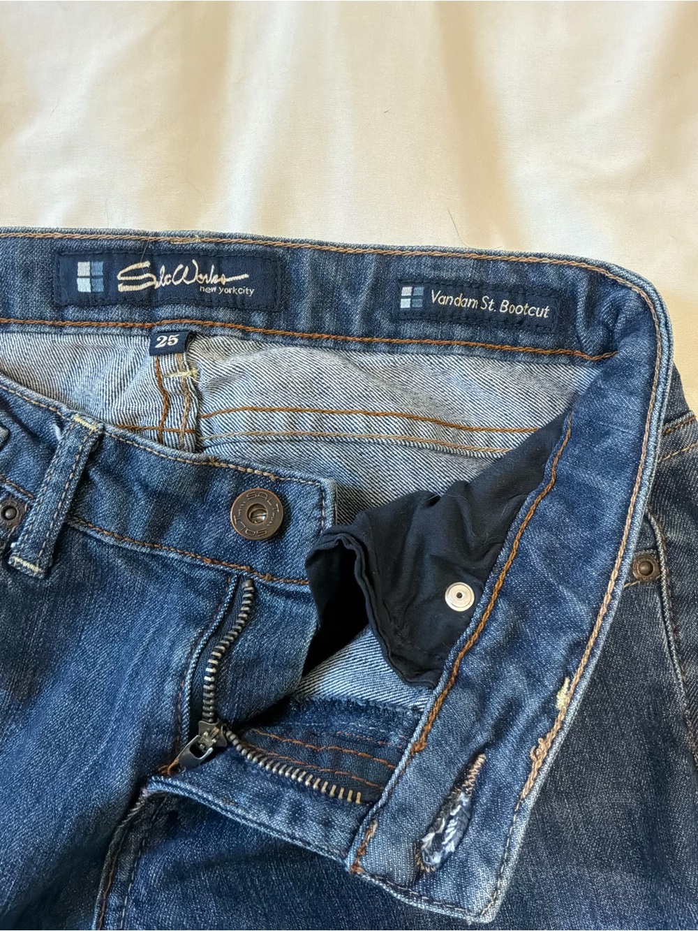 Saltworks NYC Vandam St. Bootcut Jeans - Size 25 - Picture 4 of 6